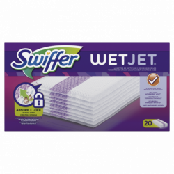 20 Lingettes Wetjet Swiffer