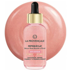  Vitamine C* & Pigments lumineLa Provençale Peptide-Eclat - Sérum Rose Booster d'Eclat Anti-fatigue - Olive violette - Peptides