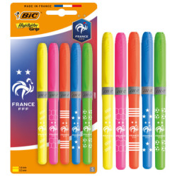 BIC Highlighter Grip Décor...